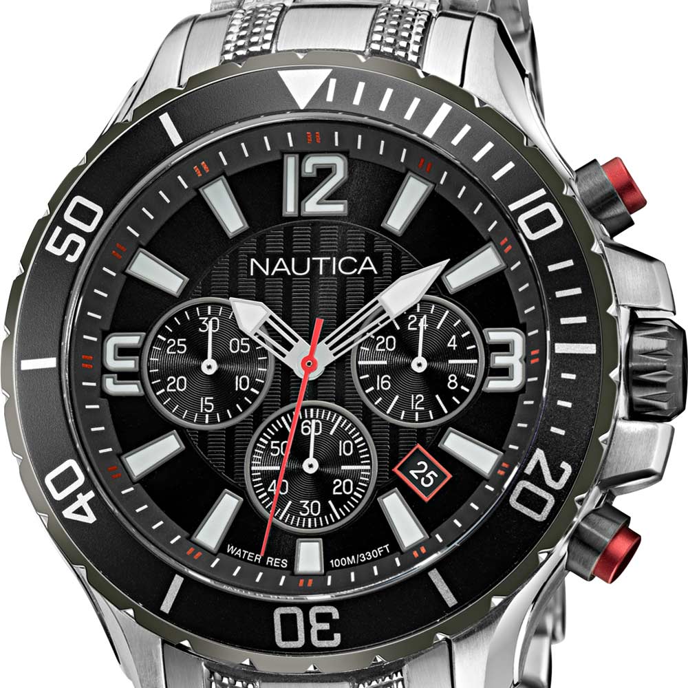 Relógio Nautica Nst Masculino Aço