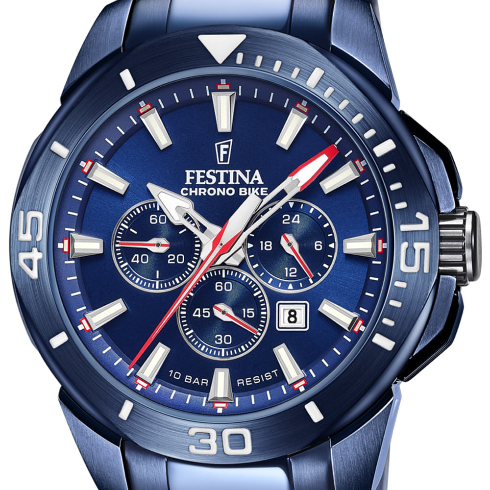 Relógio Festina Special Editions Masculino Aço Azul - Vivara