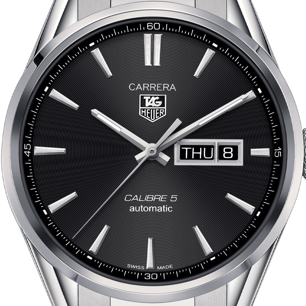 Rel gio TAG Heuer Carrera Calibre 5 Masculino WAR201A.BA0723