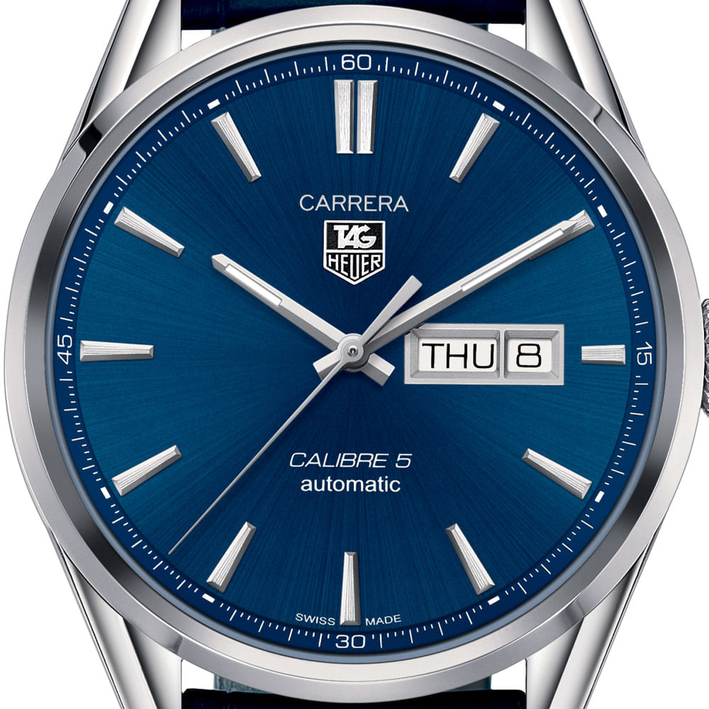 Rel gio TAG Heuer Carrera Calibre 5 Masculino WAR201E.FC6292