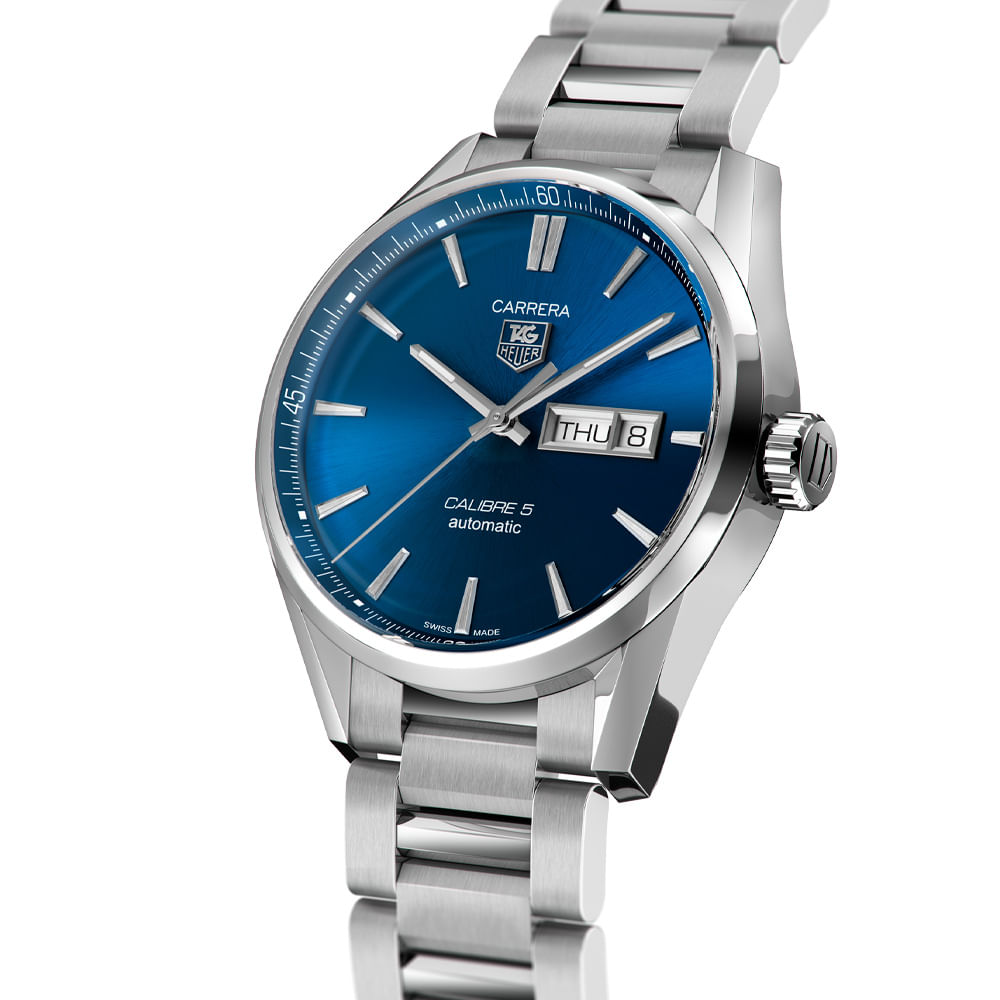 Rel gio TAG Heuer Carrera Calibre 5 Masculino WAR201E.BA0723