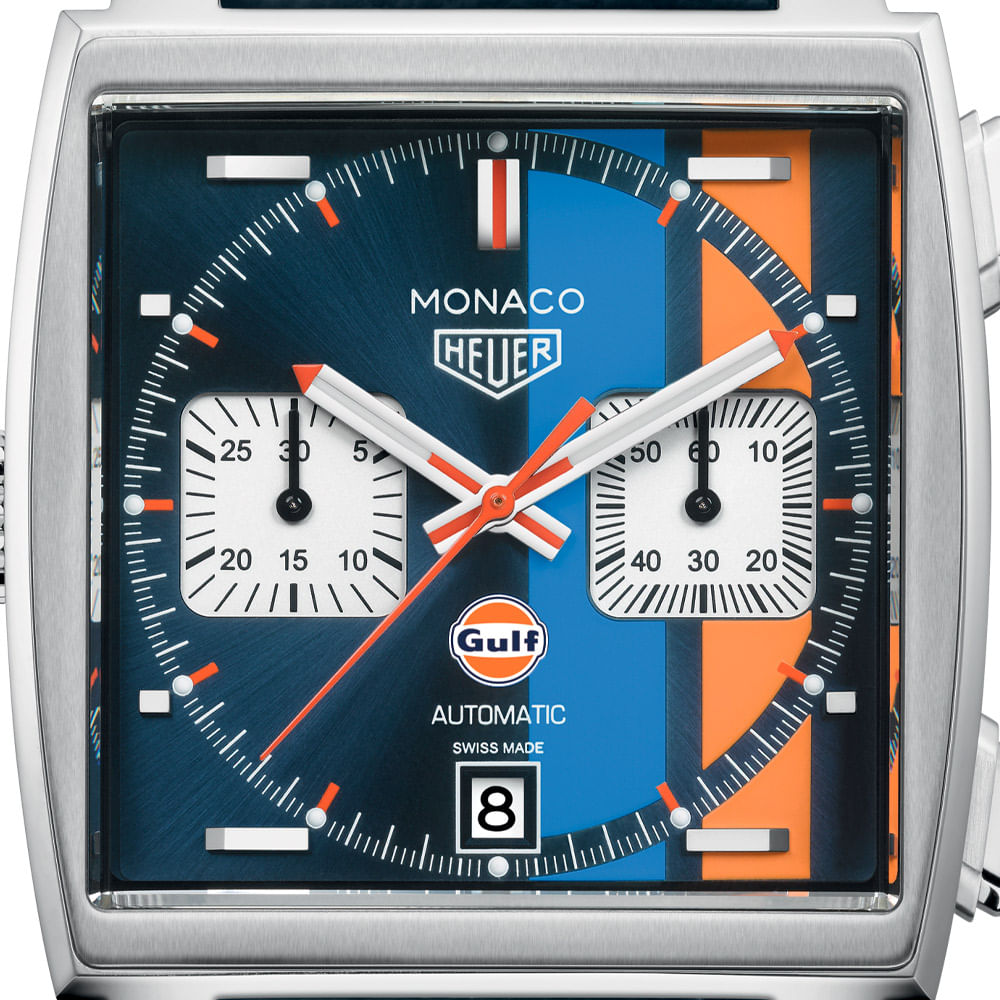 Rel gio TAG Heuer Monaco Masculino CAW211R.FC6401