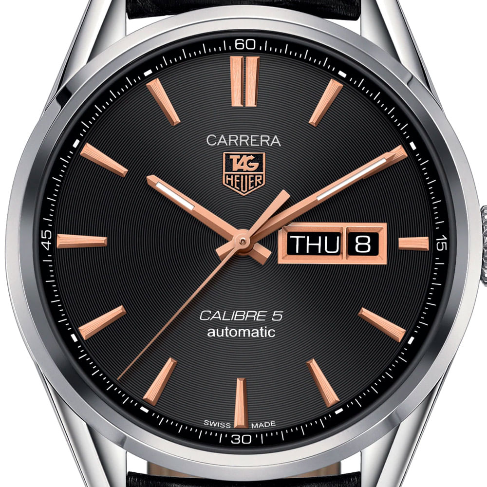 Rel gio TAG Heuer Carrera Calibre 5 Masculino WAR201C.FC6266