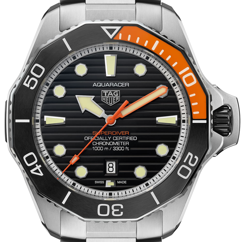 Rel gio TAG Heuer Aquaracer Masculino Tit nio WBP5A8A.BF0619