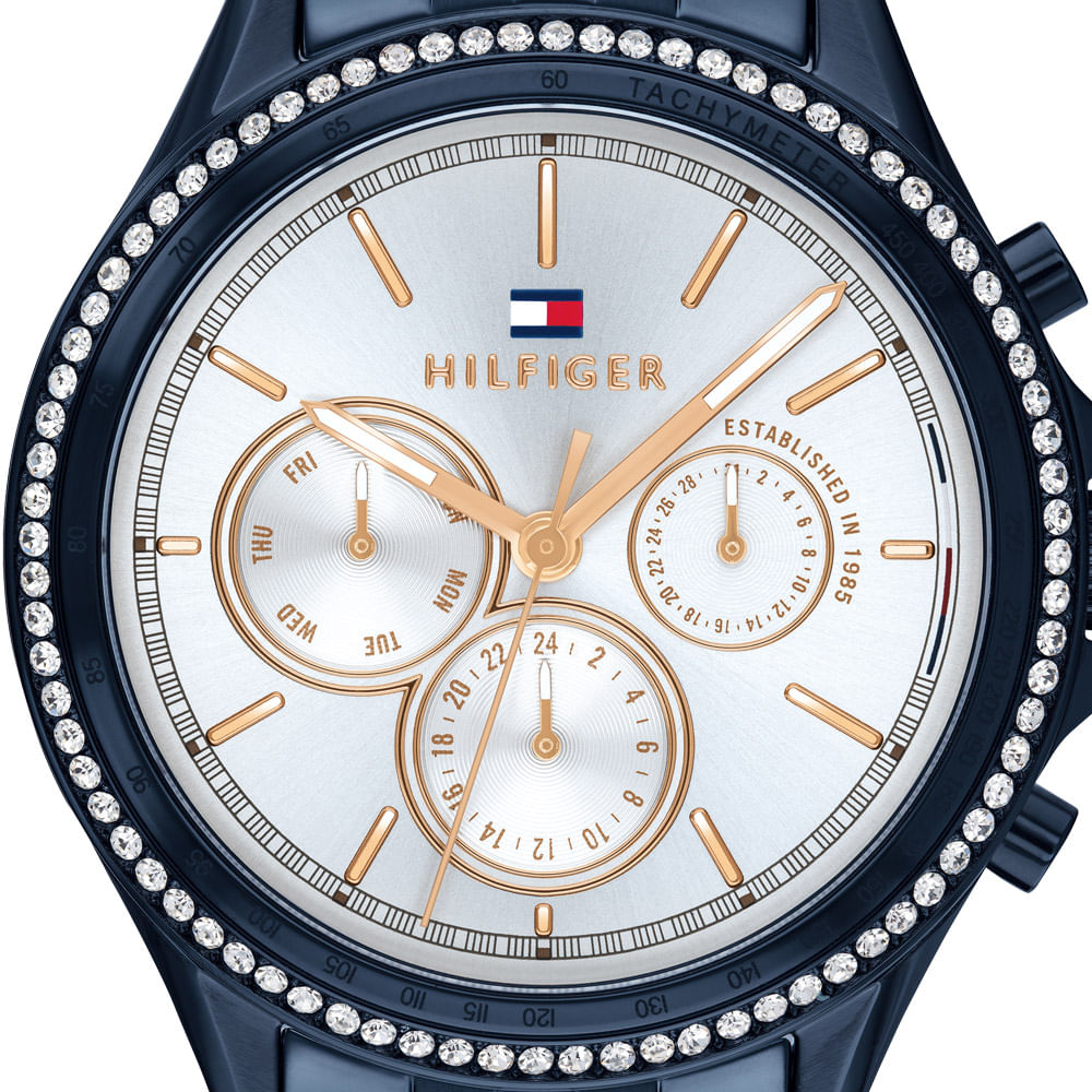 Relógio Tommy Hilfiger Feminino Aço Azul - 1782341 by Vivara 