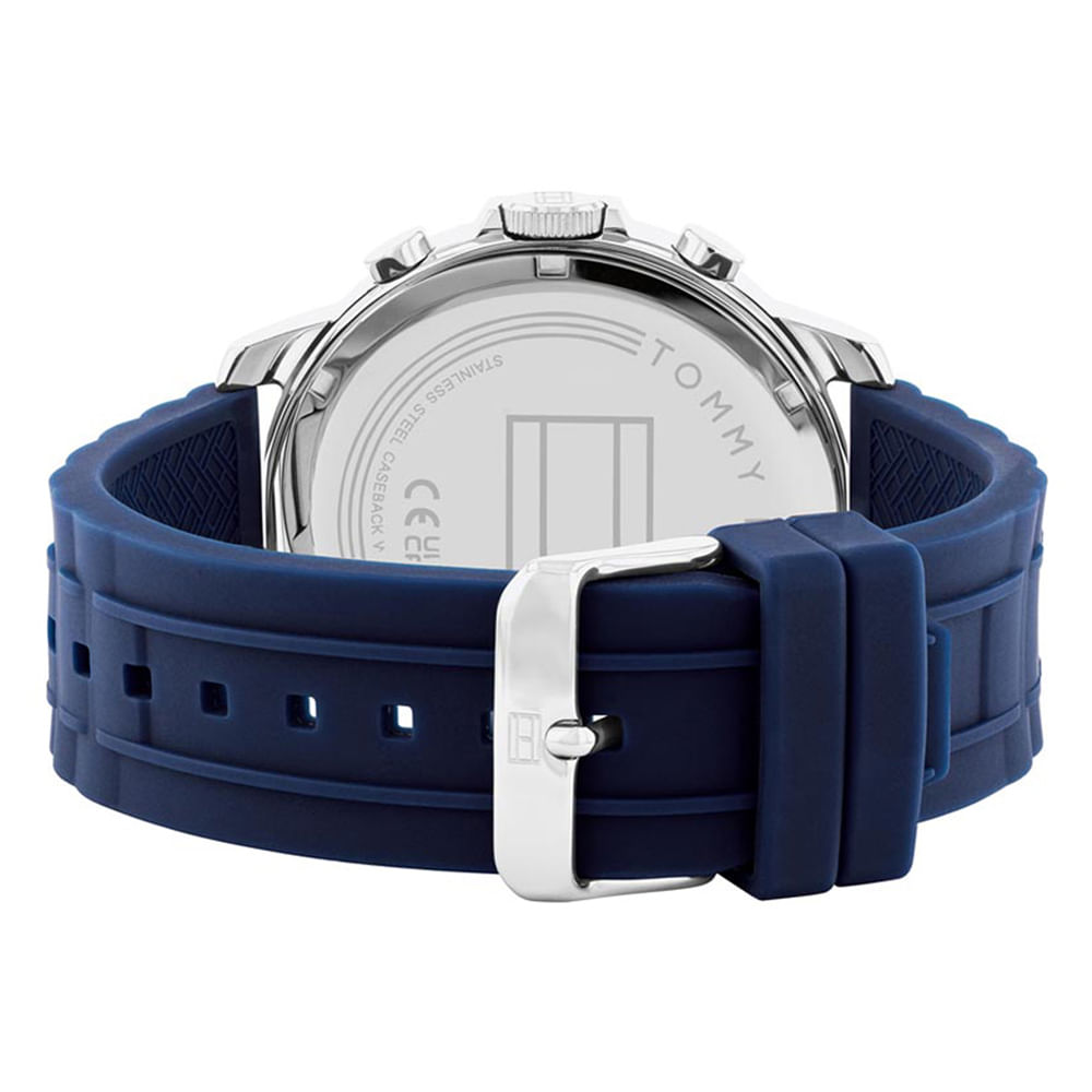 Relógio Tommy Hilfiger Masculino Aço Azul 1791841 