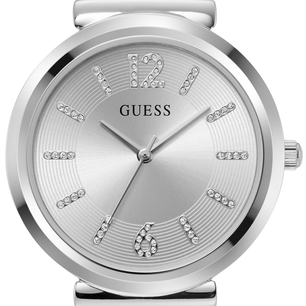 Relógio Guess Ladies Trend Feminino Aço Prateado GW0545L1