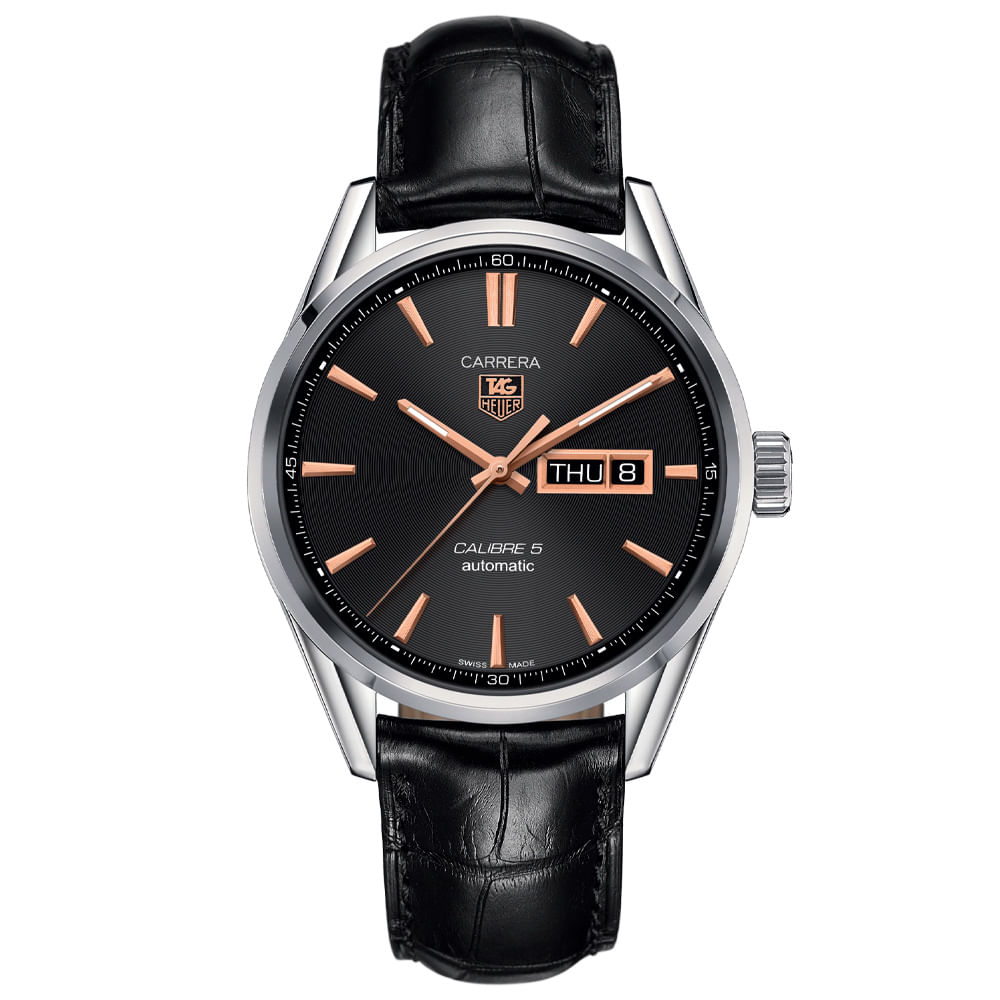 Rel gio TAG Heuer Carrera Calibre 5 Masculino WAR201C.FC6266