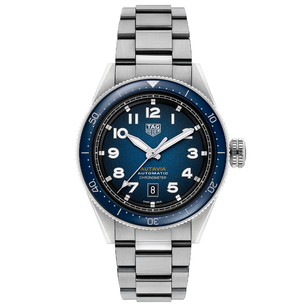 Rel gio TAG Heuer Autavia Masculino WBE5116.EB0173