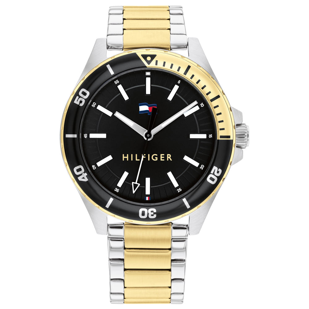 Relógio Tommy Hilfiger Aço Prateado Original - QHK27