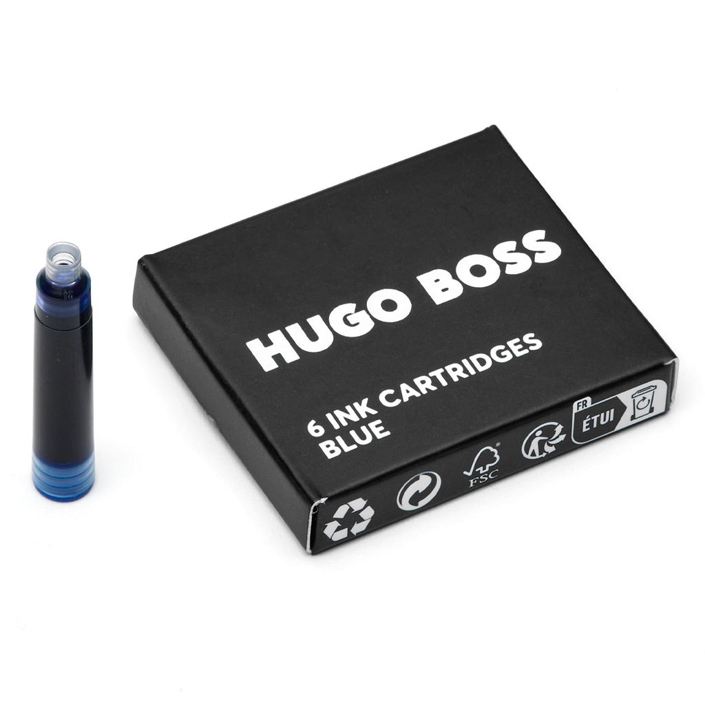 Cartucho de Tinta Montblanc Midnight Blue Azul Tinteiro 8 Cartucho de Tinta Montblanc Midnight Blue Azul Tinteiro 8